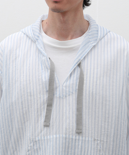 セール】迷迭香 (マンネンロウ) for BOUCLE 別注 ストライプメッシュ