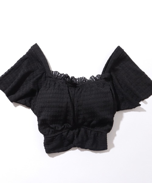 Lace Ladies（レースレディース）の「フリル ギャザー シアー スカート タンキニ スイムウエア（水着・レディース・ブラック/アイボリー・M/L/XL）」の16枚目の写真