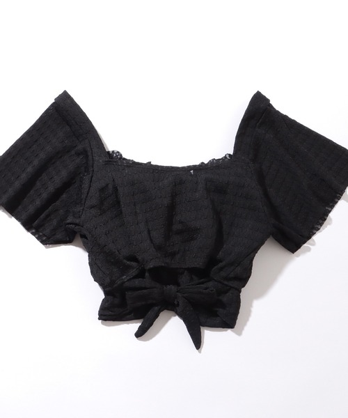 Lace Ladies（レースレディース）の「フリル ギャザー シアー スカート タンキニ スイムウエア（水着・レディース・ブラック/アイボリー・M/L/XL）」の17枚目の写真