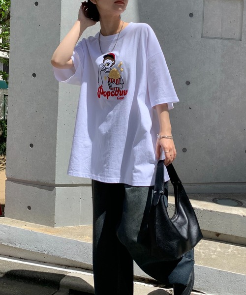 Teem Store(チームストア)の「ワンポイントサガラ刺繍Tシャツ(Tシャツ/カットソー・レディース・その他1/その他2/その他3/オレンジ/グリーン/ネイビー/レッド/その他4/ブラック・M/L)」の15枚目の写真