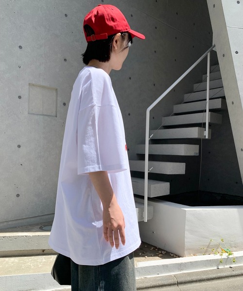 Teem Store(チームストア)の「ワンポイントサガラ刺繍Tシャツ(Tシャツ/カットソー・レディース・その他1/その他2/その他3/オレンジ/グリーン/ネイビー/レッド/その他4/ブラック・M/L)」の12枚目の写真