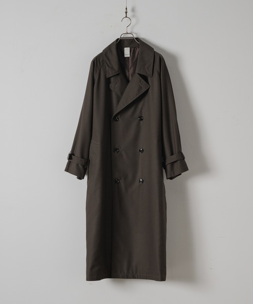 CASPER JOHN（キャスパージョン）の「Pin head over coat/ピンヘッドオーバーコート（その他アウター・メンズ・ブラック/ブラウン・LARGE/MEDIUM/SMALL/X-SMALL）」の15枚目の写真