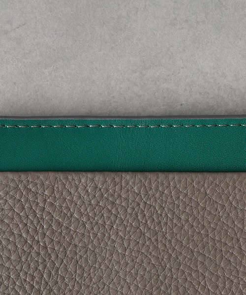 Actually（アクチュアリー）の「本革カードケース（カードケース・レディース・イエロー/グリーン・フリー）」の7枚目の写真