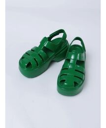 RUNWAY channel（ランウェイチャネル）の「【CROCS】ストンプフィッシャーマンハイシャインサンダル（サンダル）」