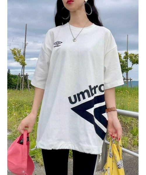 セール】【umbro】別注切替半袖Tシャツ（Tシャツ/カットソー