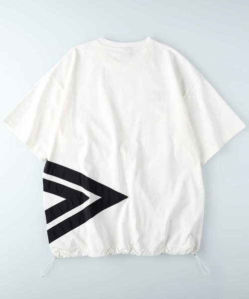 UMBRO(アンブロ)の「UMBRO(アンブロ)切替半袖Tシャツ(Tシャツ/カットソー・メンズ・ブラック/ホワイト・XL/M/L)」の3枚目の写真