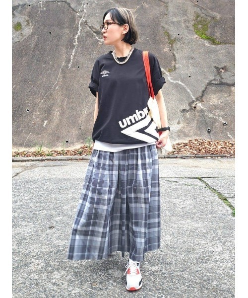 UMBRO(アンブロ)の「UMBRO(アンブロ)切替半袖Tシャツ(Tシャツ/カットソー・メンズ・ブラック/ホワイト・XL/M/L)」の17枚目の写真