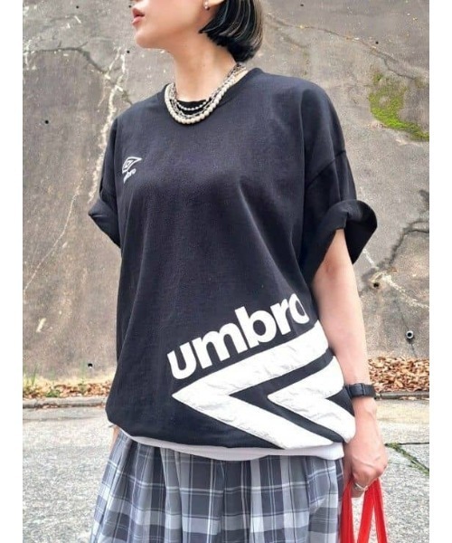 UMBRO(アンブロ)の「UMBRO(アンブロ)切替半袖Tシャツ(Tシャツ/カットソー・メンズ・ブラック/ホワイト・XL/M/L)」の20枚目の写真