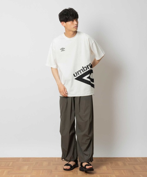 セール】【umbro】別注切替半袖Tシャツ（Tシャツ/カットソー