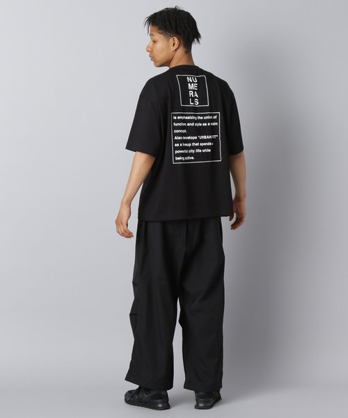 NUMERALS（ヌメラルズ）の「【NUMERALS】ショートスリーブプリントTシャツ（Tシャツ/カットソー・メンズ・カーキ/ブラック/ホワイト・MEDIUM/LARGE）」の8枚目の写真