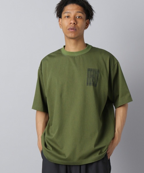 NUMERALS（ヌメラルズ）の「【NUMERALS】ショートスリーブプリントTシャツ（Tシャツ/カットソー・メンズ・カーキ/ブラック/ホワイト・MEDIUM/LARGE）」の11枚目の写真