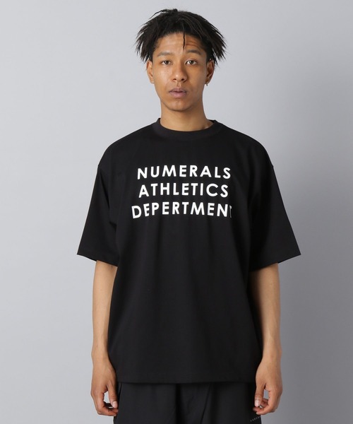 NUMERALS（ヌメラルズ）の「【NUMERALS】ショートスリーブプリントTシャツ（Tシャツ/カットソー・メンズ・カーキ/ブラック/ホワイト・MEDIUM/LARGE）」の12枚目の写真