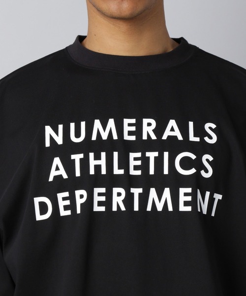 NUMERALS（ヌメラルズ）の「【NUMERALS】ショートスリーブプリントTシャツ（Tシャツ/カットソー・メンズ・カーキ/ブラック/ホワイト・MEDIUM/LARGE）」の15枚目の写真