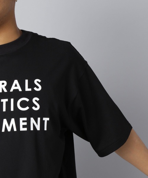 NUMERALS（ヌメラルズ）の「【NUMERALS】ショートスリーブプリントTシャツ（Tシャツ/カットソー・メンズ・カーキ/ブラック/ホワイト・MEDIUM/LARGE）」の16枚目の写真