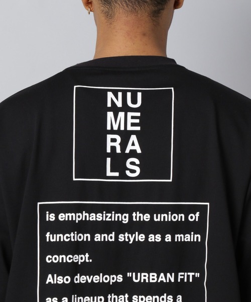 NUMERALS（ヌメラルズ）の「【NUMERALS】ショートスリーブプリントTシャツ（Tシャツ/カットソー・メンズ・カーキ/ブラック/ホワイト・MEDIUM/LARGE）」の18枚目の写真