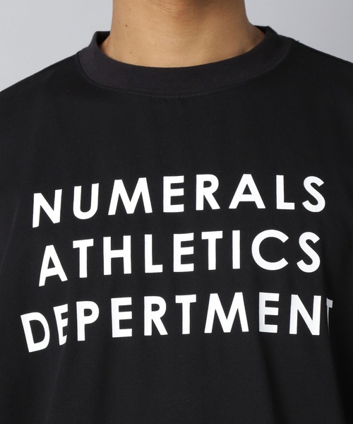 NUMERALS（ヌメラルズ）の「【NUMERALS】ショートスリーブプリントTシャツ（Tシャツ/カットソー・メンズ・カーキ/ブラック/ホワイト・MEDIUM/LARGE）」の21枚目の写真