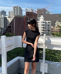 夏ニット ショート丈ニット 韓国
