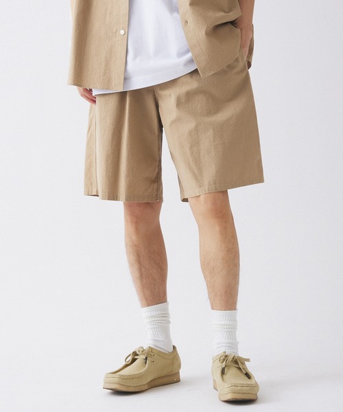 417 EDIFICE（フォーワンセブンエディフィス）の「【ZOZO限定】Seersucker utility shorts / シアサッカーユーティリティショーツ（その他パンツ・メンズ・ブラック/ネイビー/ベージュ/チャコール・XL/L/M/S/XS）」の14枚目の写真