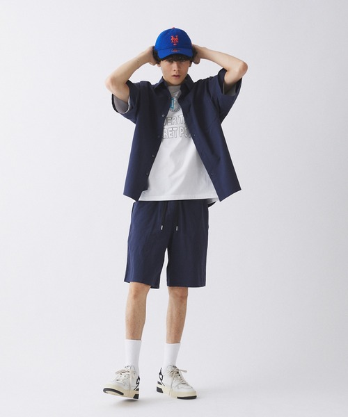 417 EDIFICE（フォーワンセブンエディフィス）の「【ZOZO限定】Seersucker utility shorts / シアサッカーユーティリティショーツ（その他パンツ・メンズ・ブラック/ネイビー/ベージュ/チャコール・XL/L/M/S/XS）」の10枚目の写真