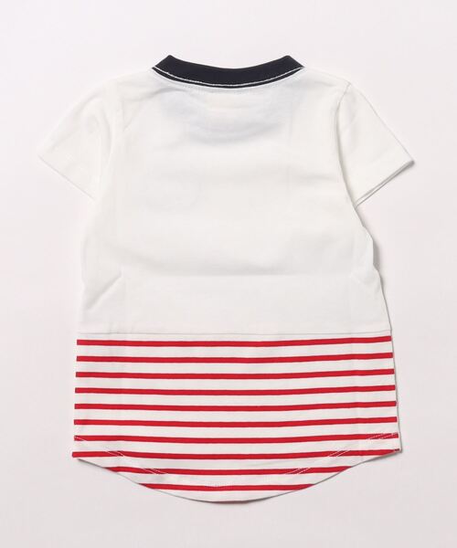 ANPANMAN KIDS COLLECTION（アンパンマンキッズコレクション）の「裾ボーダー切替Tシャツ（Tシャツ/カットソー・キッズ・オフホワイト/オレンジ・80ｃｍ/120cm/100cm/110cm/90cm）」の7枚目の写真