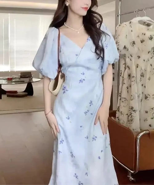 ワンピース パフスリーブ ランタンスリーブ パフスリーブ/ランタンスリーブ ワンピース（ワンピース