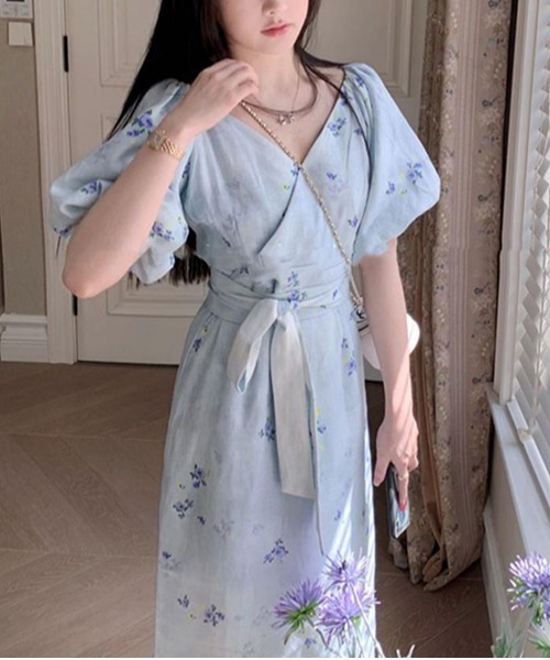 ワンピース パフスリーブ ランタンスリーブ パフスリーブ/ランタンスリーブ ワンピース（ワンピース