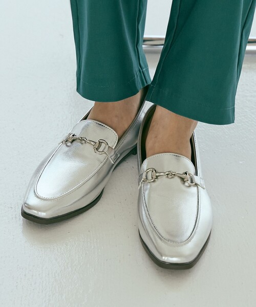 coen（コーエン）の「やみつきローファー（WEB限定サイズ）（ローファー・レディース・ワインレッド/その他1/シルバー/ブラック・22.5cm/23cm/23.5cm/24cm/24.5cm/25cm）」の5枚目の写真