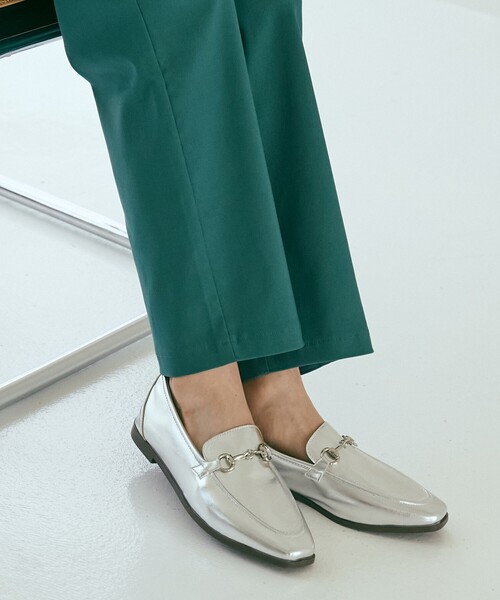 coen（コーエン）の「やみつきローファー（WEB限定サイズ）（ローファー・レディース・ワインレッド/その他1/シルバー/ブラック・22.5cm/23cm/23.5cm/24cm/24.5cm/25cm）」の6枚目の写真