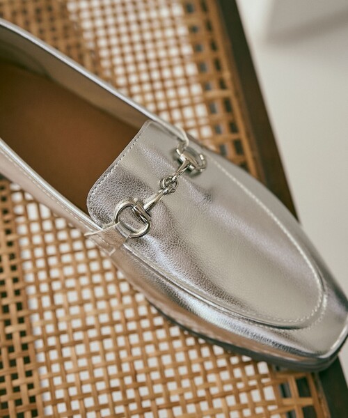 coen（コーエン）の「やみつきローファー（WEB限定サイズ）（ローファー・レディース・ワインレッド/その他1/シルバー/ブラック・22.5cm/23cm/23.5cm/24cm/24.5cm/25cm）」の9枚目の写真