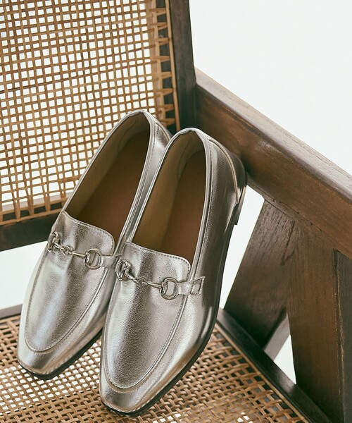 coen（コーエン）の「やみつきローファー（WEB限定サイズ）（ローファー・レディース・ワインレッド/その他1/シルバー/ブラック・22.5cm/23cm/23.5cm/24cm/24.5cm/25cm）」の11枚目の写真