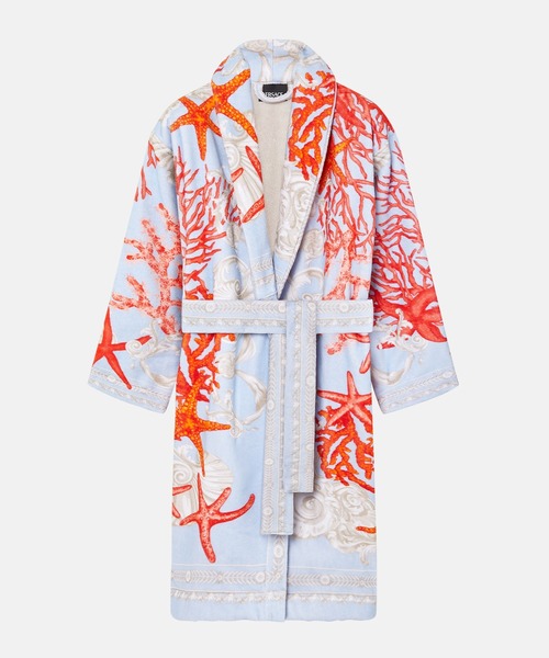 VERSACE（ヴェルサーチ）の「バロッコ シー・バスローブ（ガウン/バスローブ・レディース・ブルー/ピンク・L/M/XL）」の2枚目の写真