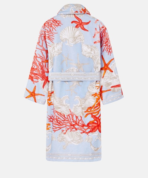VERSACE（ヴェルサーチ）の「バロッコ シー・バスローブ（ガウン/バスローブ・レディース・ブルー/ピンク・L/M/XL）」の5枚目の写真