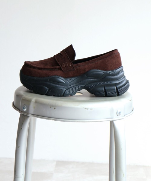 セール】厚底スニーカーローファー（ローファー）｜VIVIAN