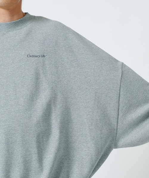 SHINYA KOZUKA ジャイアントスウェット グレー Lサイズ SHINYAKOZUKA ORDINARY GIANT SWEATSHIRT HEATHER | ragazzo cultura