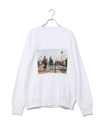 【ZOZO限定・多サイズ】旅するスウェット (WHITE)≪Made by ZOZO≫