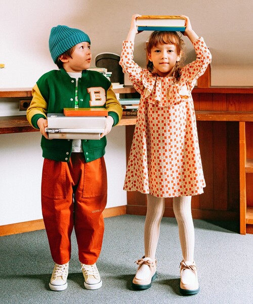 B:MING by BEAMS(ビーミングバイビームス)の「アワード ジャケット(100~140cm)(ブルゾン・キッズ・グリーン/ネイビー・140/130/120/110/100)」の10枚目の写真