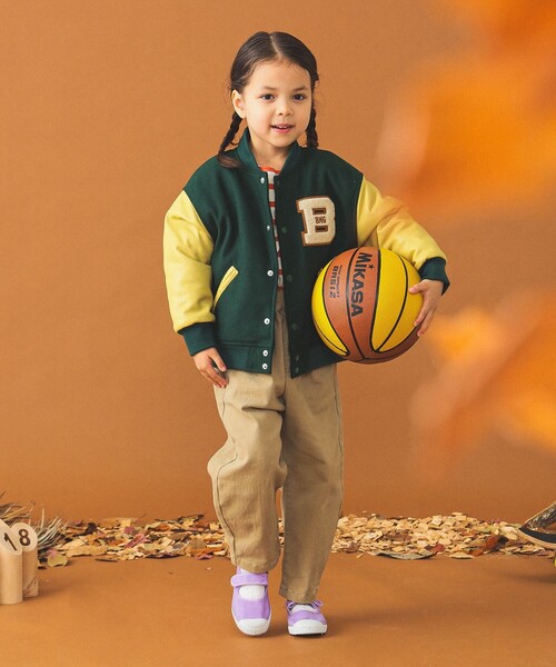 B:MING by BEAMS(ビーミングバイビームス)の「アワード ジャケット(100~140cm)(ブルゾン・キッズ・グリーン/ネイビー・140/130/120/110/100)」の12枚目の写真