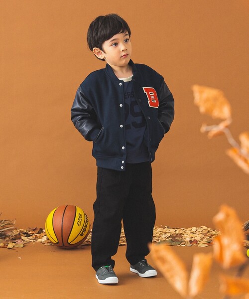 B:MING by BEAMS(ビーミングバイビームス)の「アワード ジャケット(100~140cm)(ブルゾン・キッズ・グリーン/ネイビー・140/130/120/110/100)」の15枚目の写真
