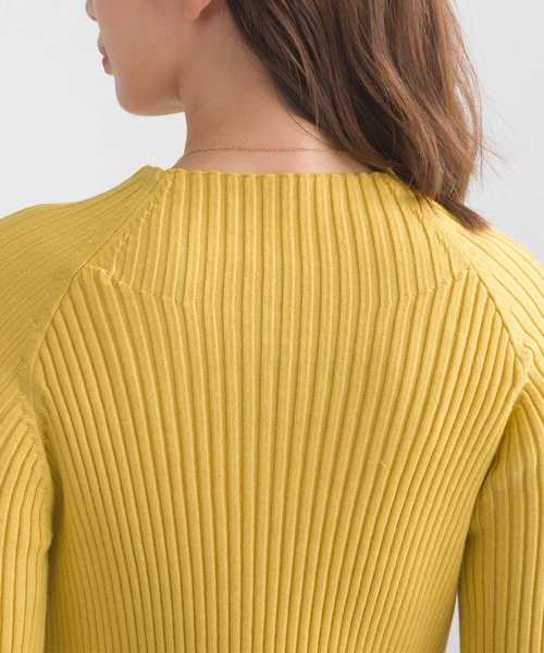 【セール】脇スリットハイネックニット（ニット/セーター）｜PICCIN（ピッチン）
