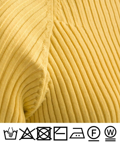 【セール】脇スリットハイネックニット（ニット/セーター）｜PICCIN（ピッチン）