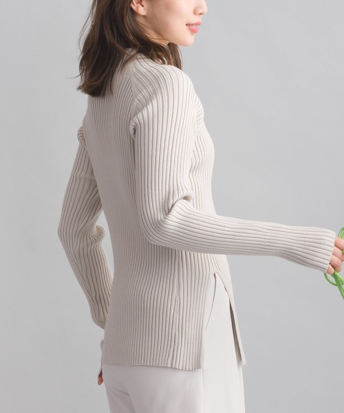 【セール】脇スリットハイネックニット（ニット/セーター）｜PICCIN（ピッチン）