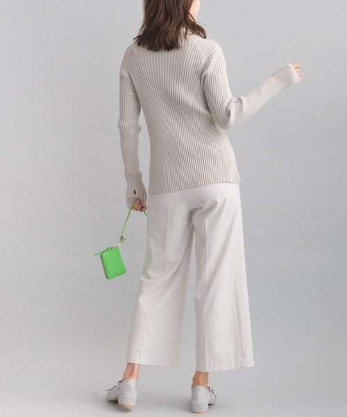 【セール】脇スリットハイネックニット（ニット/セーター）｜PICCIN（ピッチン）