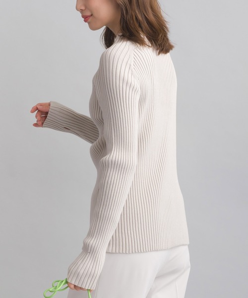 【セール】脇スリットハイネックニット（ニット/セーター）｜PICCIN（ピッチン）