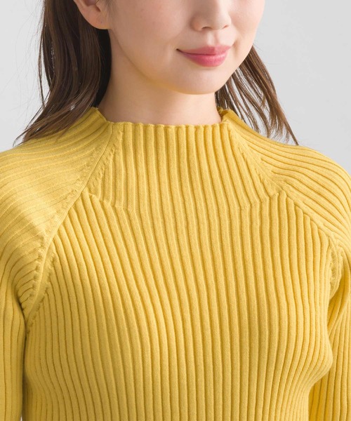 【セール】脇スリットハイネックニット（ニット/セーター）｜PICCIN（ピッチン）
