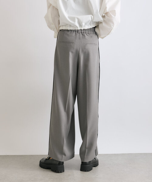RIVE DROITE(リヴドロワ)の「【ハンサムな着こなしに】マニッシュラインパンツ(その他パンツ・レディース・グレー/モカ・38/36)」の10枚目の写真