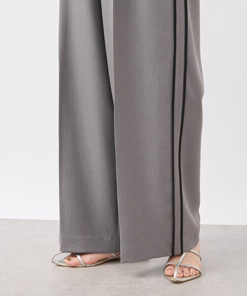 RIVE DROITE(リヴドロワ)の「【ハンサムな着こなしに】マニッシュラインパンツ(その他パンツ・レディース・グレー/モカ・38/36)」の16枚目の写真