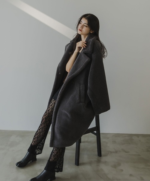 rectangle(レクタングル)の「レースフレアレギンス(その他パンツ・レディース・ブラック/アイボリー・FREE)」の21枚目の写真