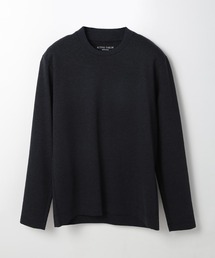 【ACTIVE TAILOR】シルケットスムースクルーネックロングカットソー