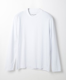 【ACTIVE TAILOR】シルケットスムースクルーネックロングカットソー