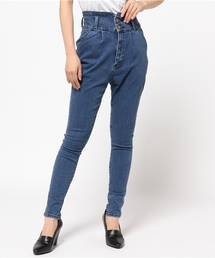 MOUSSY | iSKO EMOTION TUCK PT(デニムパンツ)